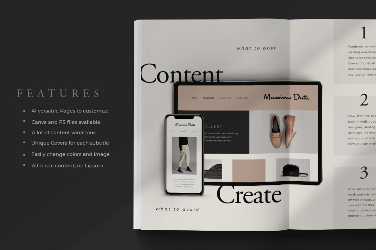 6 in 1 Bundle Coach Creator CANVA PS, a Magazine Template by Eviory (Photo 78 of 106)