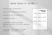 Minimalist Wedding Planner Printable, a Stationery Template by BRANDcontent (Thumbnail 6 of 6)