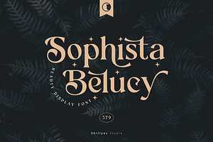 Sophista Belucy Display Beauty Font