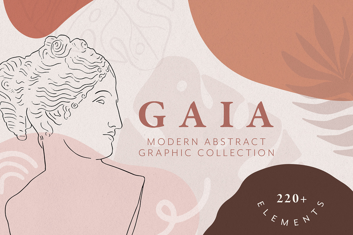 Gaia - Modern Abstract Collection, an Illustration by Megs Lang (Photo 1 of 16)