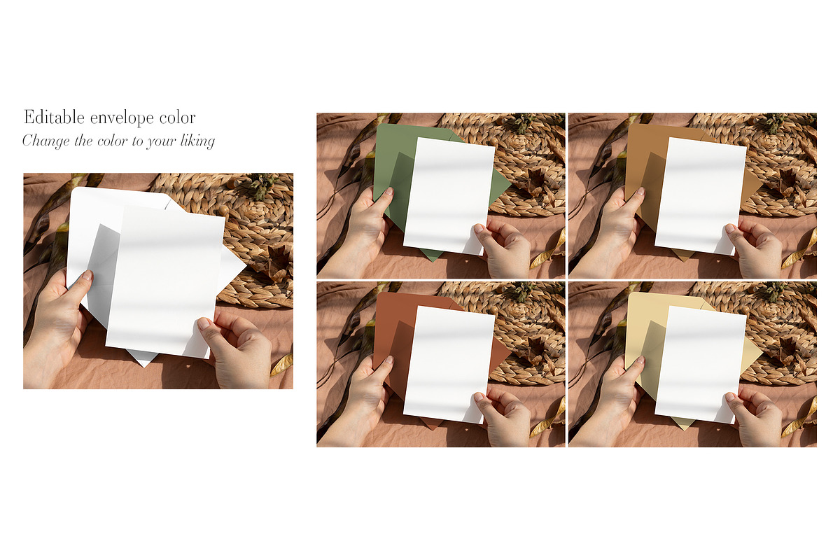 Card Mockup 5x7 In Hand 8e fall2, an Advertising Mockup by PawMockups (Photo 5 of 11)