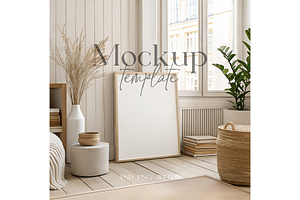 Natural Light Frame Mockup, a Product Mockup by MockupWizard
