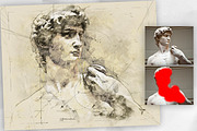 Arch Sketch Photoshop Action, an Action Add-On by GorynArt (Thumbnail 10 of 24)