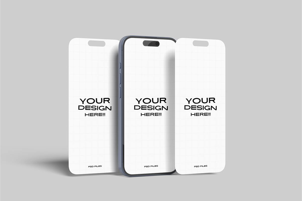 iPhone Screen Mockup, an iPhone Mockup by Graphiculon (Photo 3 of 11)