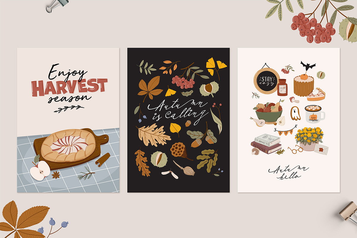 Magic Autumn, Cozy Fall Mood, an Illustration by Ruslana Lubenets (Photo 14 of 19)