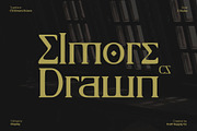 CS Elmore Drawn, a Serif Font by Craft Supply Co. (Thumbnail 1 of 8)