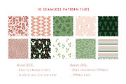 Christmas vector pattern collection, a Pattern Graphic by Heartmade by Claudia (Thumbnail 3 of 5)