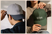 Aesthetic Cap Mockups, a Hat Mockup by Dikarte.Store (Thumbnail 8 of 8)