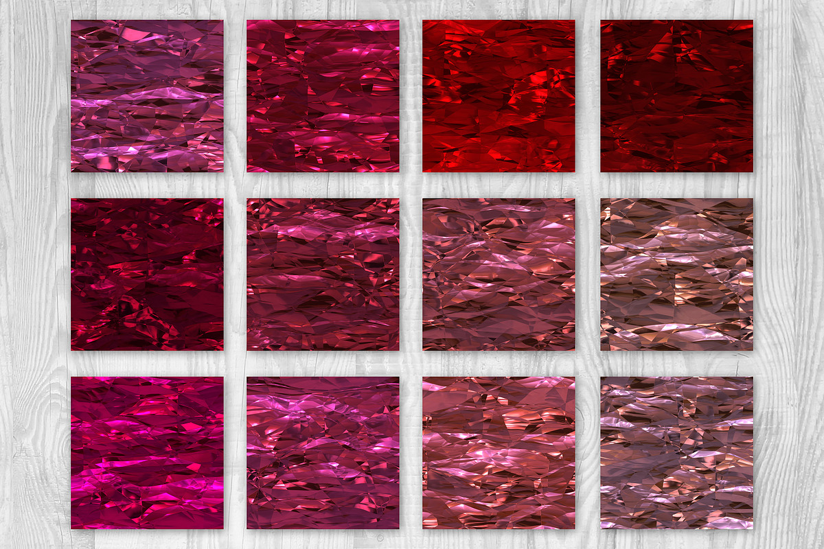 Reflective Valentine Foil Textures, a Texture Graphic by Skritch Studio (Photo 3 of 6)