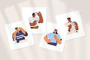 People brushing teeth set, a Person Illustration by PaperTrident (Thumbnail 11 of 11)