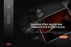 Beatrix - OnePage HTML Theme