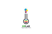 Ink Laboratory, a Branding & Logo Template by da_only_aan (Thumbnail 2 of 2)