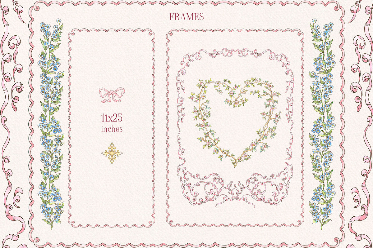 Teddy Bear Pink Watercolor Clipart, a Decorative Illustration by Ekaproeka (Photo 8 of 8)