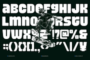 Hard Block – Bold Chunky Round Font, a Sans Serif Font by RagamKata (Thumbnail 8 of 10)