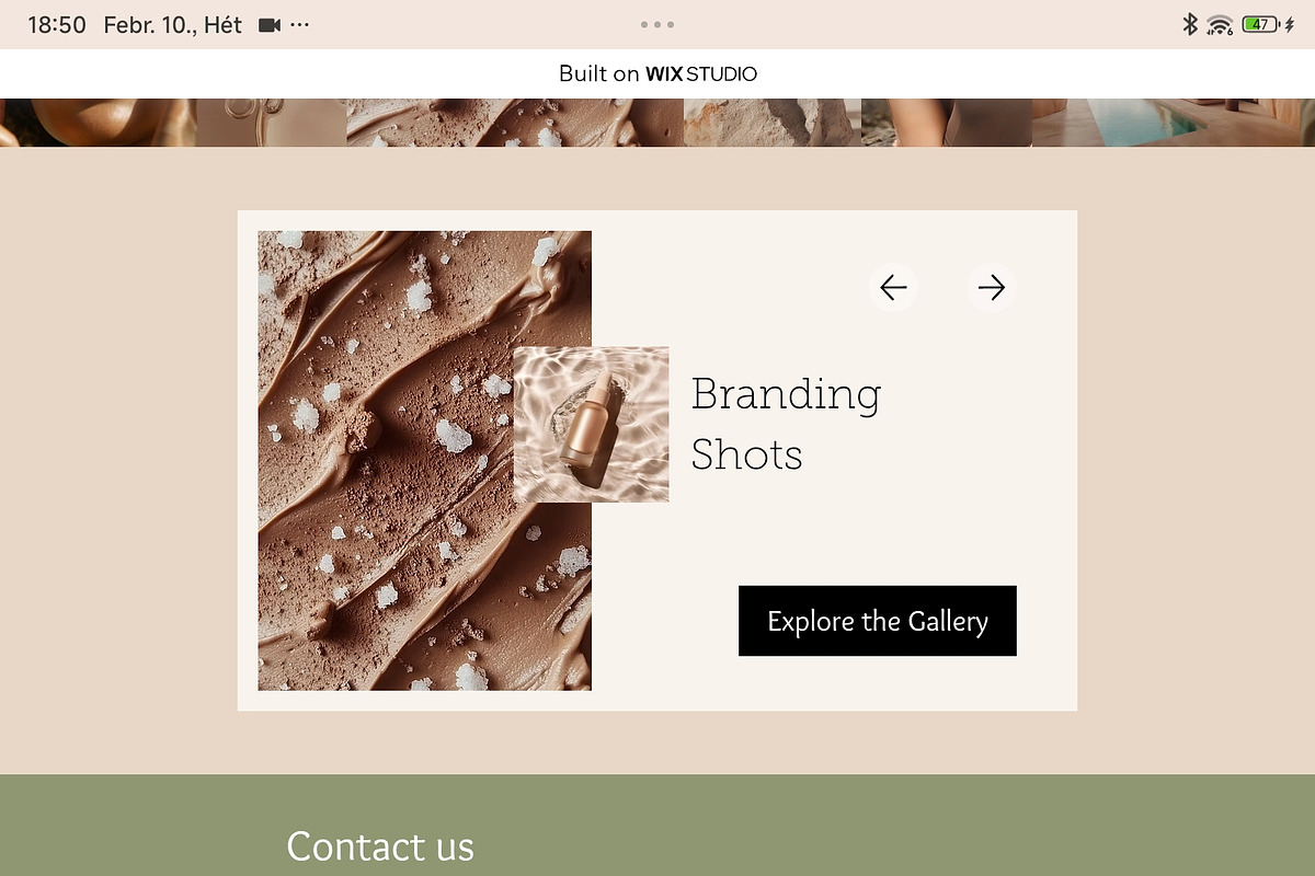 Photographer - Wix Studio Template, a Wix Template by Kitteeh (Photo 4 of 12)