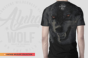 ALPHA WOLF - Vector illustration, an Animal Illustration by Artistic & Unique (Thumbnail 11 of 12)