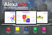 Alexander  Business Presentations, a Presentation Template by Orlin (Thumbnail 1 of 7)