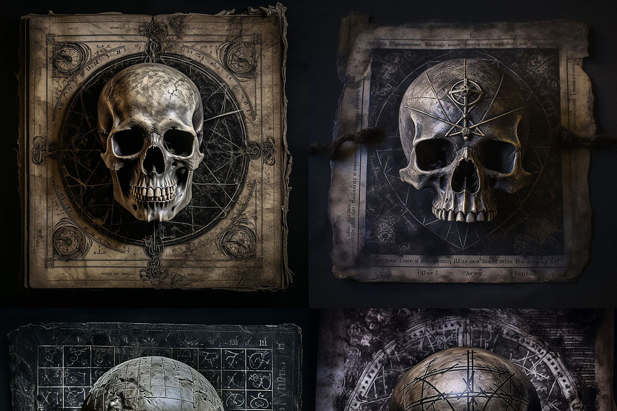 416 Midjourney Gothic Prompts, a Person Illustration by Sevenstyles