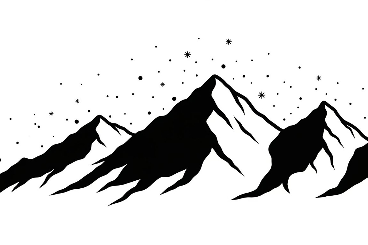 Winter Snow Silhouettes feature, an Illustration by Amazin_art (Photo 42 of 42)