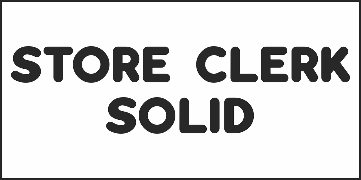Store Clerk JNL, a Sans Serif Font by Jeff Levine Fonts (Photo 4 of 5)