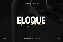 Eloque - Modern Font Duo