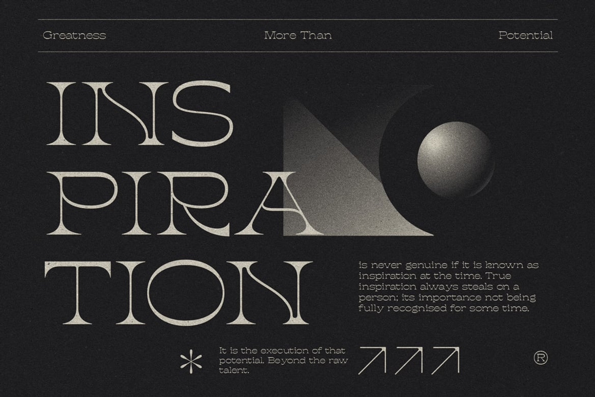Giant - Ligature Serif Font, a Serif Font by Luna Shop (Photo 10 of 10)