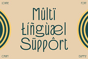Lovnie – Art Deco Font, a Sans Serif Font by Craft Supply Co. (Thumbnail 5 of 8)