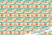 Retro Hawaiian Print Digital Paper, a Pattern Graphic by Chromolume Studio (Thumbnail 11 of 28)