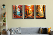 Fall Autumn Wall Art Poster Bundle, a Decorative Illustration by Genius Graph (Thumbnail 2 of 3)