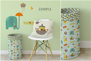 KIDS Fabric Mockup Pack - 1