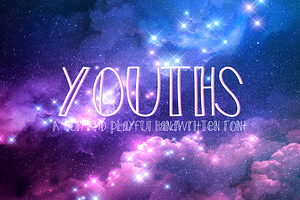Youths - A Fun Handwritten Font