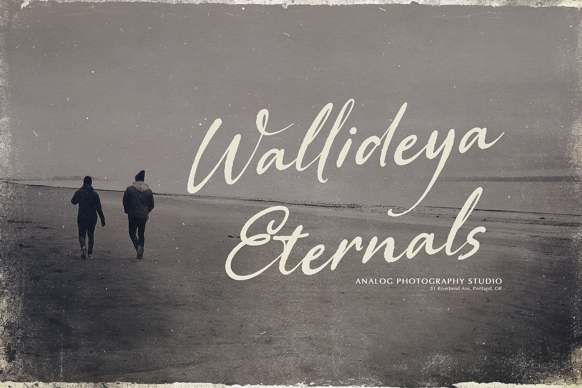 Memories Semesta Script Handwritten, a Script Font by Denustudios (Photo 6 of 12)