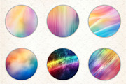Rainbow Blur Backgrounds, a Pattern Graphic by Libby Wishes (Thumbnail 4 of 5)