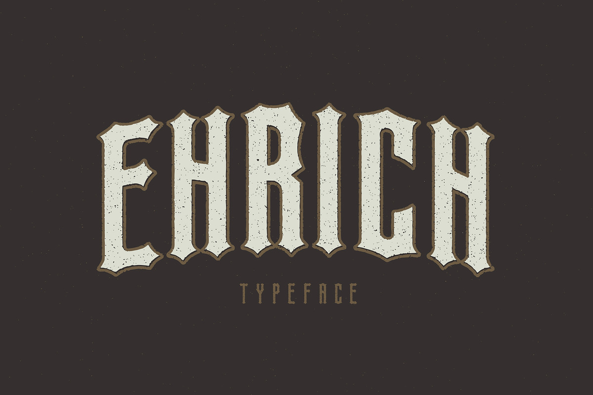 Ehrich Display Typeface