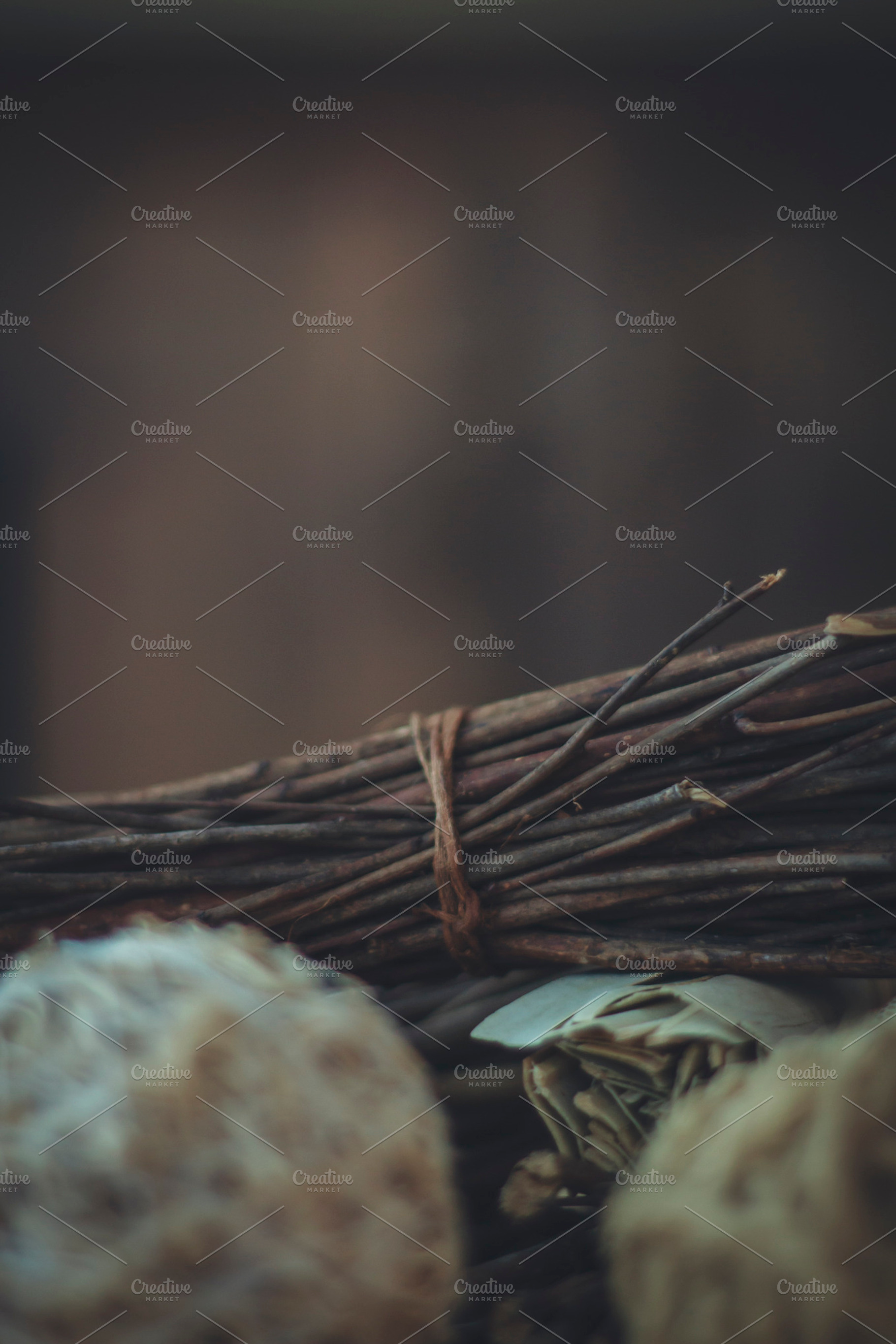 Small wood branches