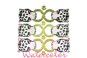 Cheetah Link Watercolor Clip Art, an Illustration by HERRINGTON DESIGN (Thumbnail 2 of 2)