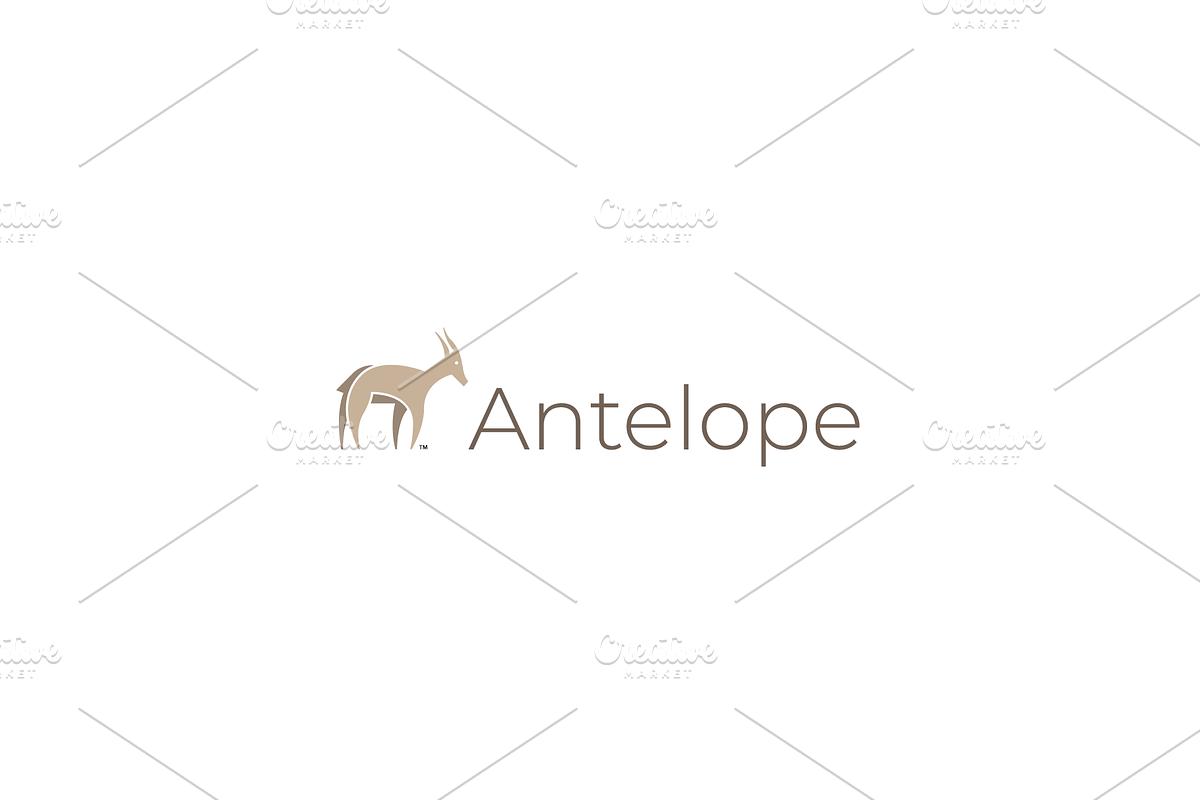 Antelope Logo Design, a Branding & Logo Template by Graphicado (Photo 1 of 3)