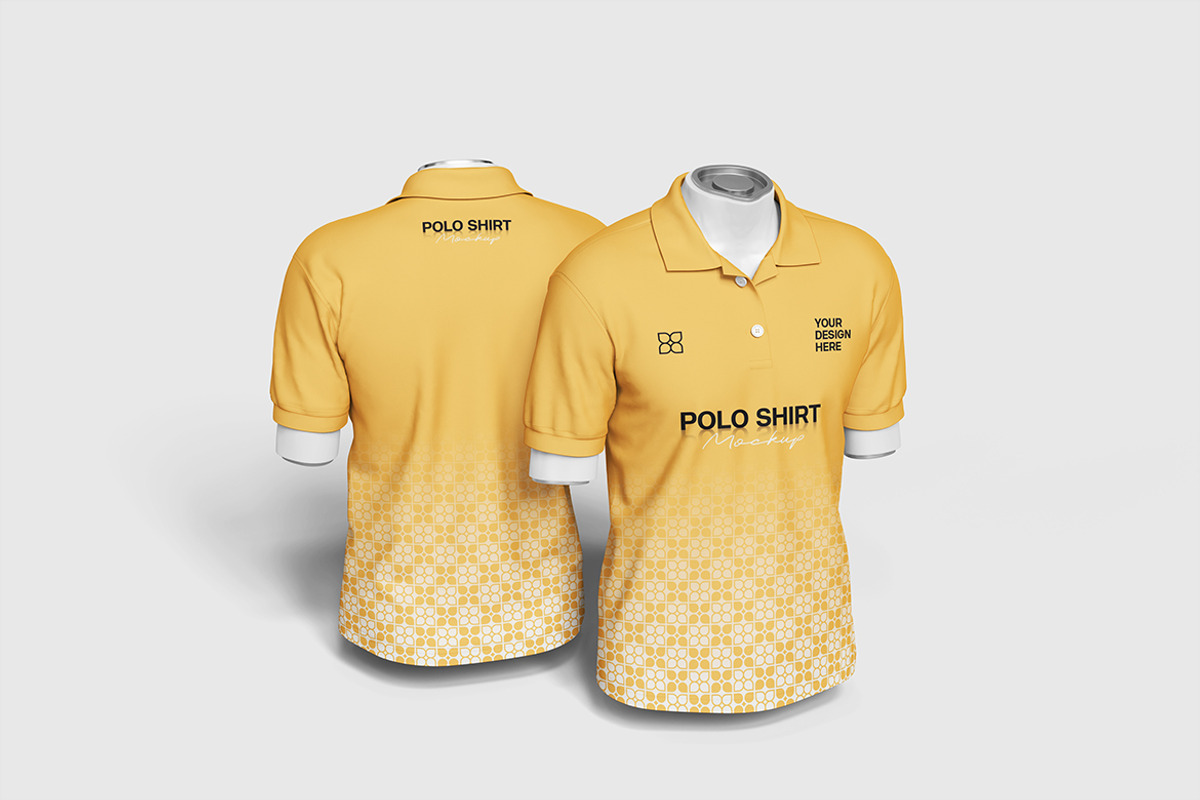 Polo Shirt Mockup, an Apparel Mockup by Pixie Creative (Photo 4 of 4)