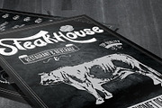 Vintage Restaurant Flyer, a Flyer Template by fatihakdemir (Thumbnail 3 of 3)