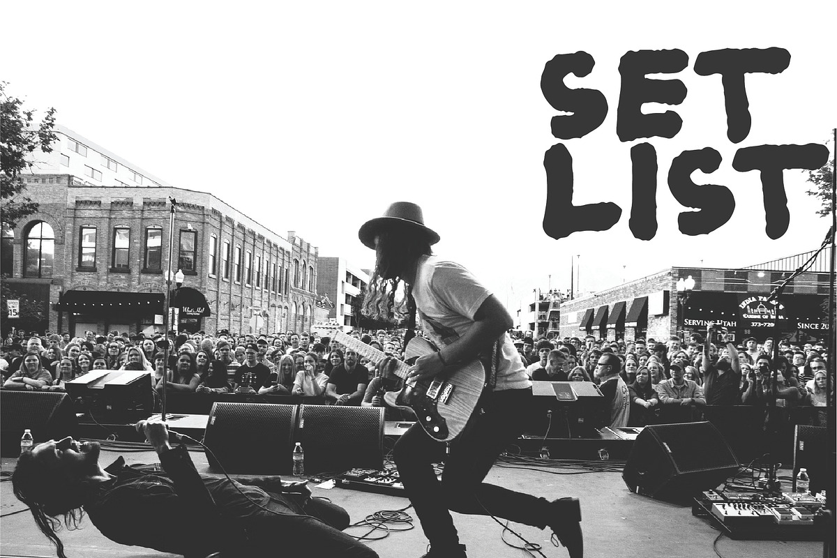 Set List, a Sans Serif Font by Midnight Grim (Photo 5 of 5)