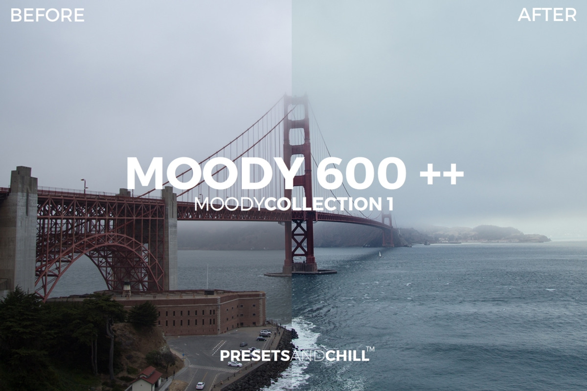 MOODY COLLECTION 1 - Adobe Lightroom, a Plug-in Add-On by PRESETS and CHILL (Photo 4 of 5)