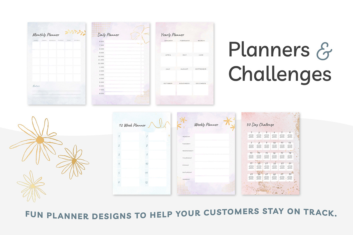 Coaches Workbook & eBook | Canva, a Magazine Template by Galaxybomb (Photo 13 of 18)