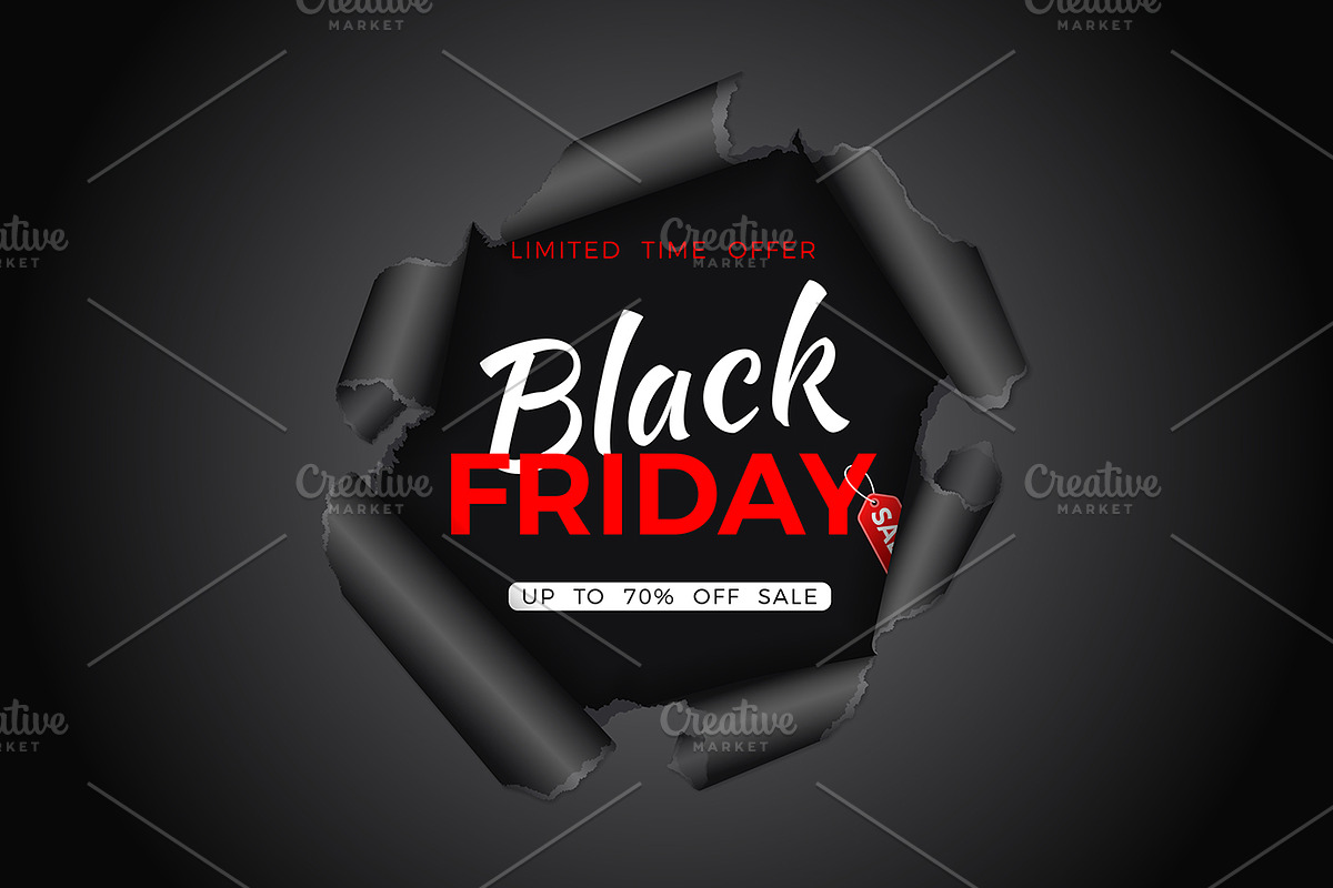 Black Friday Sale Banners, a Decorative Illustration by TAlex (Photo 3 of 6)