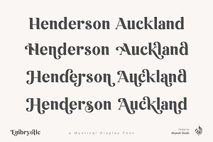 Embryotic Modern Display Font