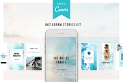 Travel Instagram Stories Kit, a Social Media Template by Sales Shop (Thumbnail 1 of 2)