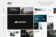 Monoc Presentation Template Design, a Presentation Template by Rocketstill (Thumbnail 1 of 5)