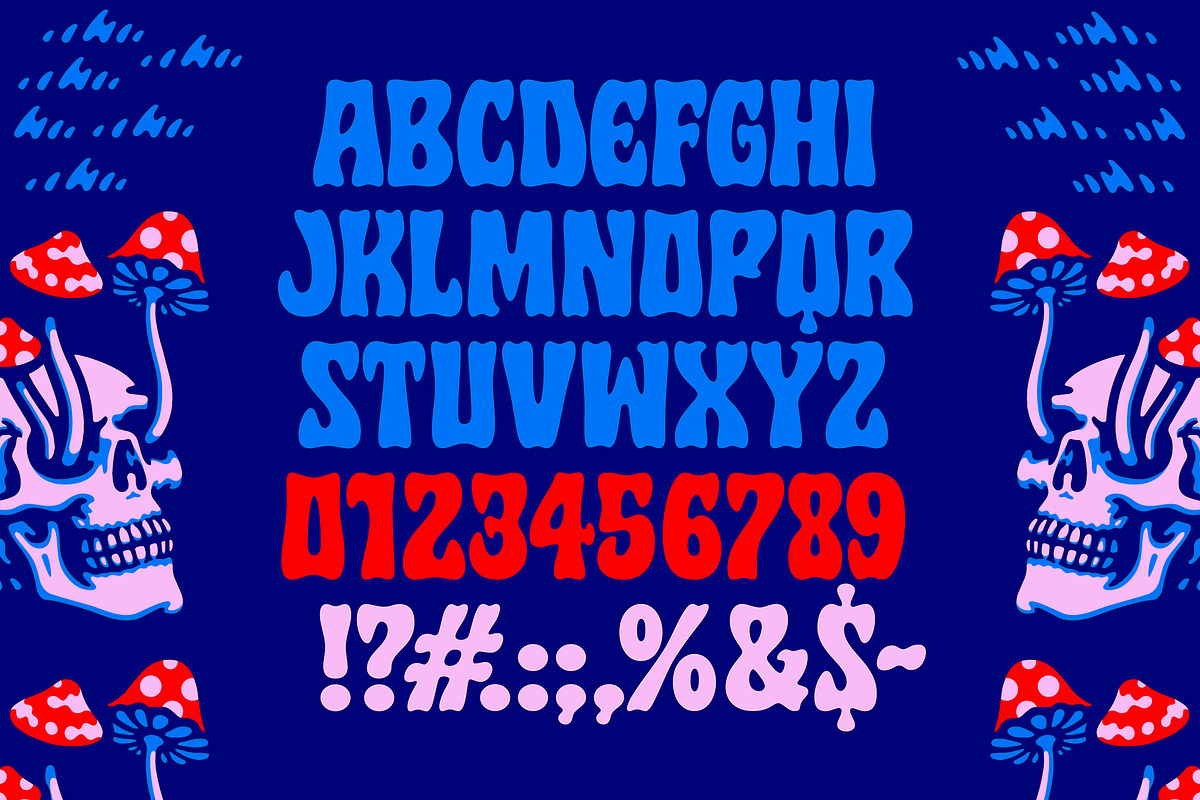 Mind Melt Font, a Font by MightySHORT (Photo 3 of 3)