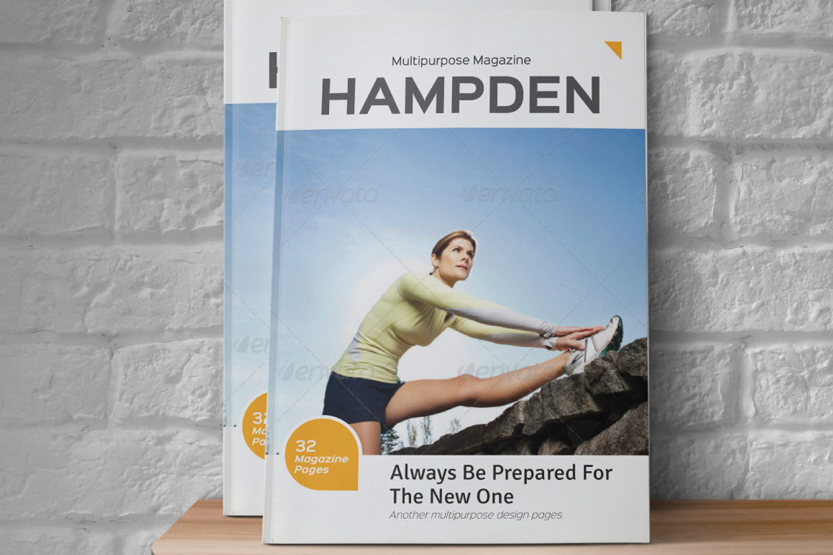 A5 Multipurpose Magazine Template, a Magazine Template by GreenDesign (Photo 1 of 4)
