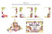 White Wine Watercolor Clipart, a Food Illustration by Eves_Aquadreams (Thumbnail 8 of 8)