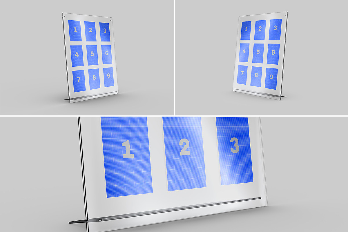 Acrylic Trading Card Display Mockup, an Advertising Mockup by Illusiongraphic (Photo 15 of 24)